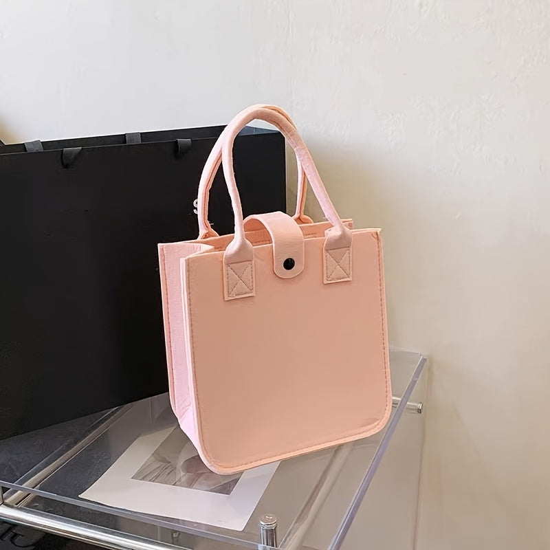 Women's Handbag with Cartoon Character Design, High-Quality Textile, Perfect for Shopping and Gifting