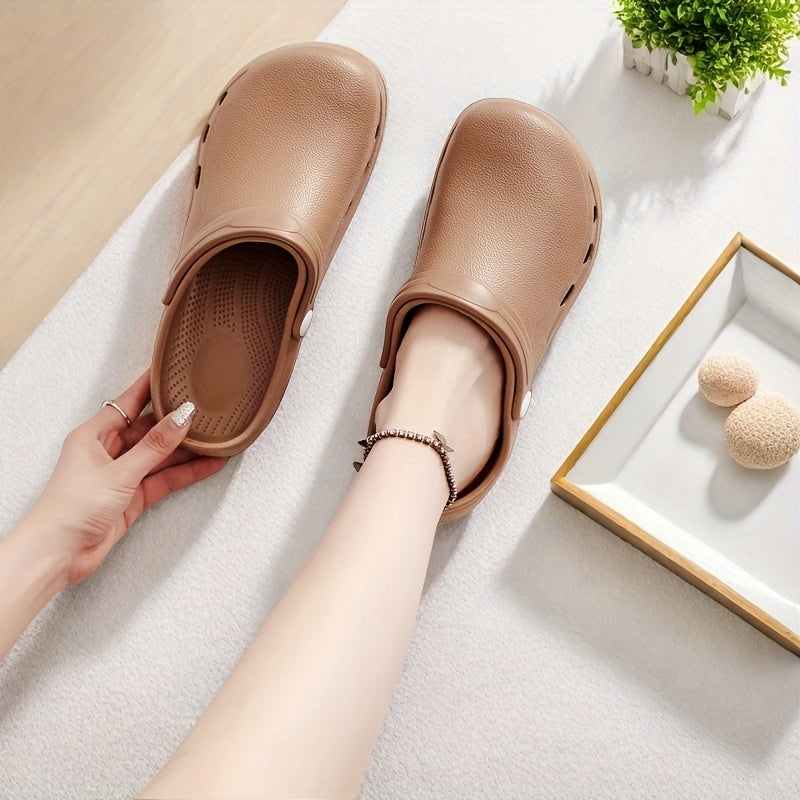 Women's EVA Clogs Round Toe Comfortable Casual All-Season Shoes