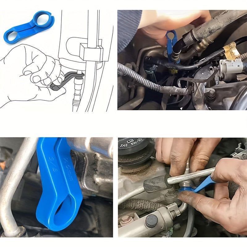 7-Piece Auto Fuel Line Disconnect Tool Set Transmission Oil Cooler Line Removal