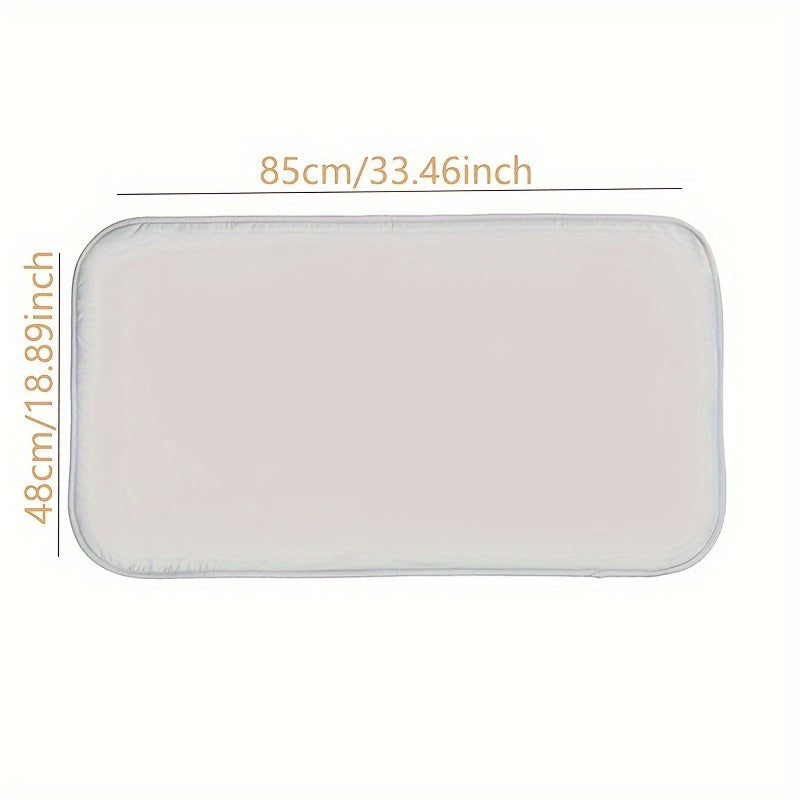Thick Heat-Resistant Ironing Board with Foldable Design for Home Use
