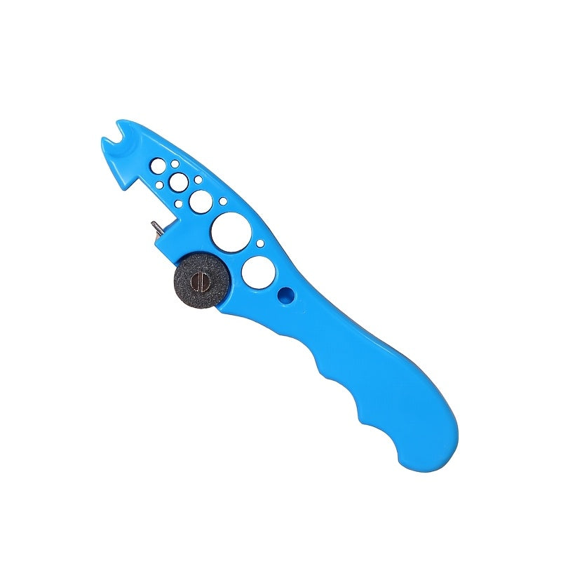 Ko'p funksiyali ampulalar va shisha idishlarni ochish uchun almashtiriladigan maydalash g'ildiragi bilan. Oson dori boshqaruvi uchun ko'k/oq yoki pushti/qora rangdagi qo'l bilan ishlatiladigan plastik kesgich.