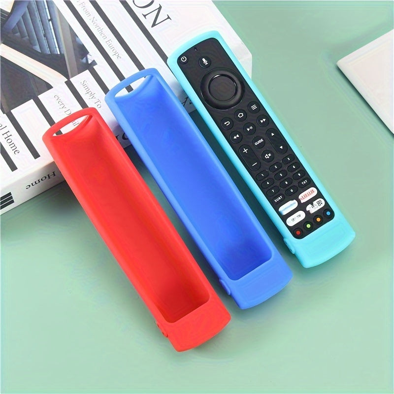 Funda de silicona para control remoto para TV y mandos de medios, funda duradera para Toshiba, JVC, Xiaomi Fire TV, TCL