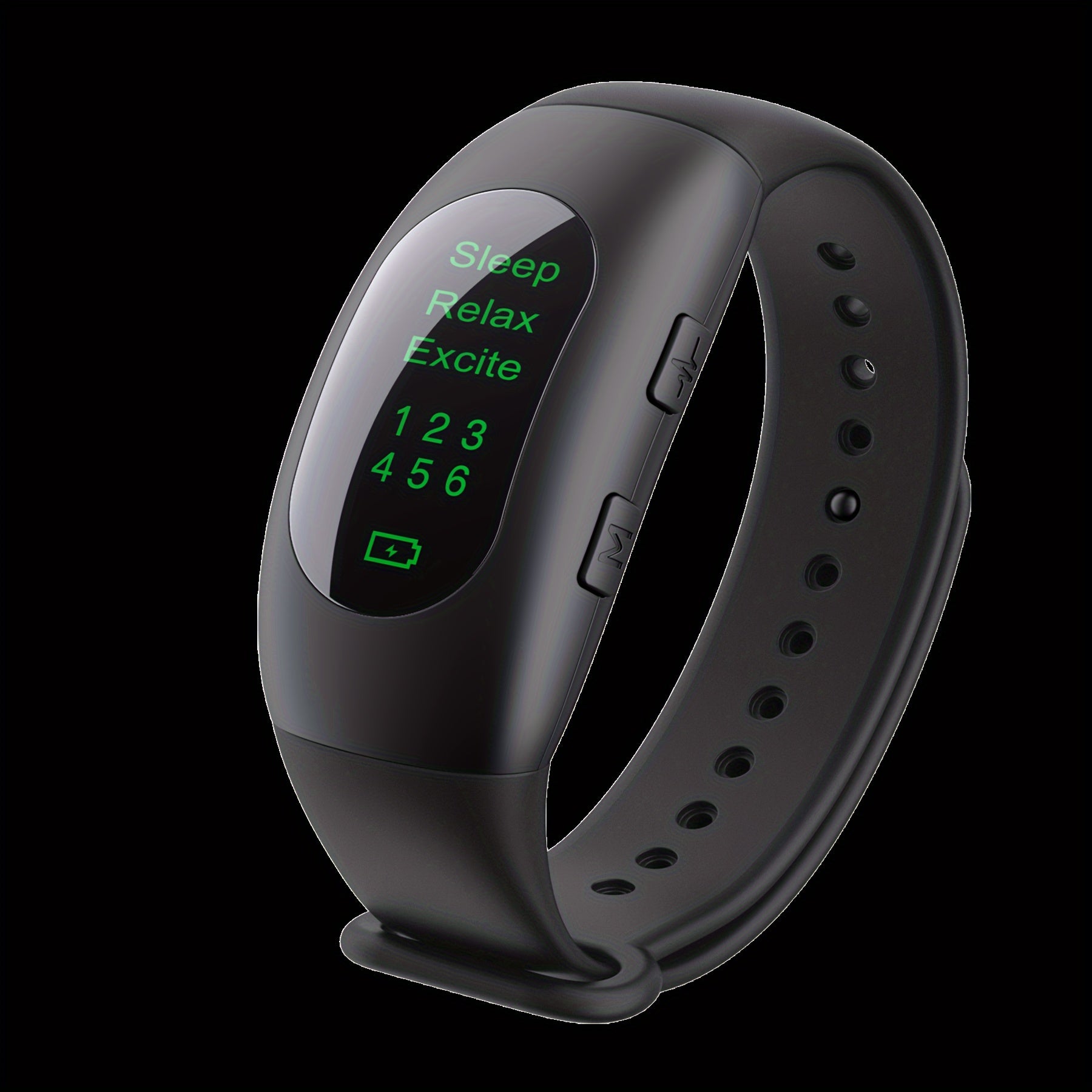 Smart Sleep Bracelet with USB Rechargeable CES Microcurrent Relaxation and Portable Massage