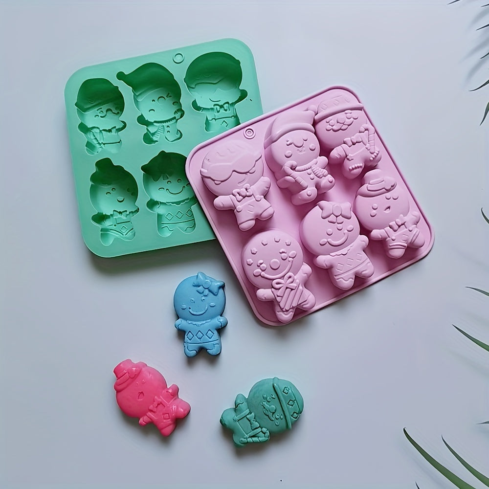 Silicone Mold for DIY Treats and Decorations for Cake Baking Chocolate Candy Gummy Soap Clay