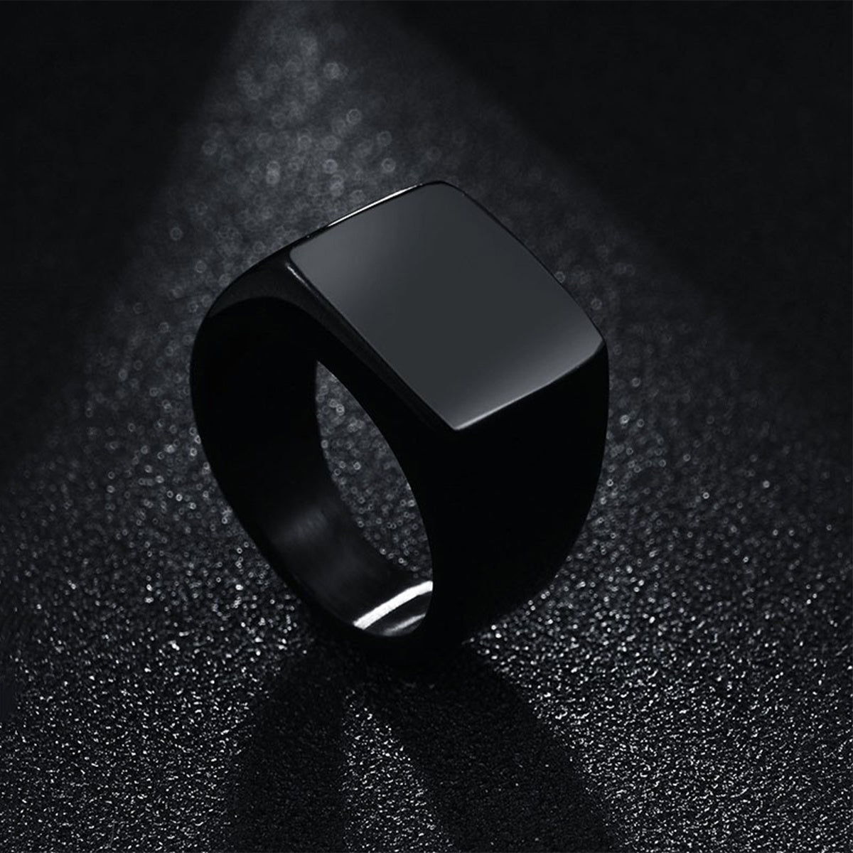 Plain Stainless Steel Ring for Men, Simple Fashion Jewelry, Durable and Stylish