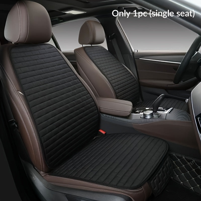 Universal Linen Car Seat Cover Protector for Front and Back Seats