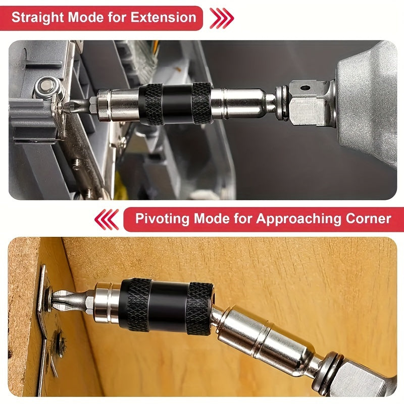 Universal Hex Magnitli vintli boshlar uchun kengaytirish to'plami 1/4 dyuymli burg'ulash asboblari