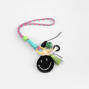 Elegant Handmade Lucky Pendant Nylon Bag Charm for Women Stylish Accessories