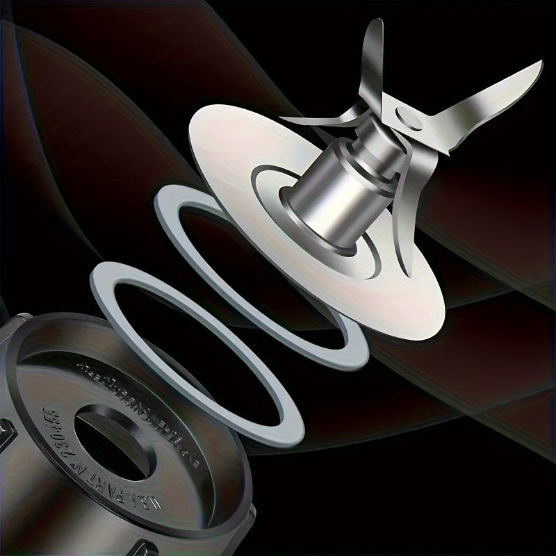 4-Piece Blender Replacement Kit with 4-Blade Knife, Juicing Base, O-Rings