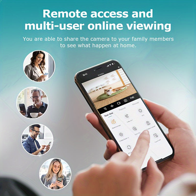 Indoor Security Camera 1080P HD WiFi Motion Detection Two-Way Audio