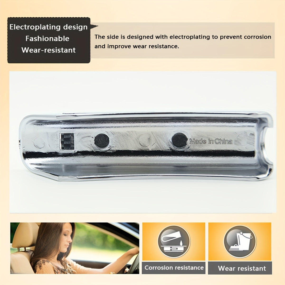 Car Handbrake Cover Carbon Fiber Style for Vehicle Interior Accessories