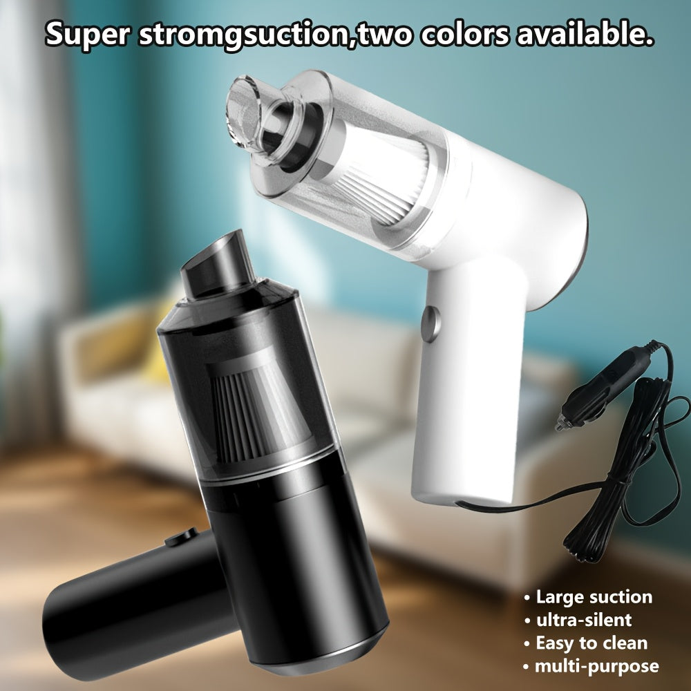 Handheld Car Vacuum Cleaner Portable Corded Strong Suction Compact Dust Ash Debris
