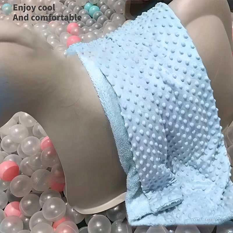 Baby Fleece Blanket for Swaddling Cozy Warm Winter Gift