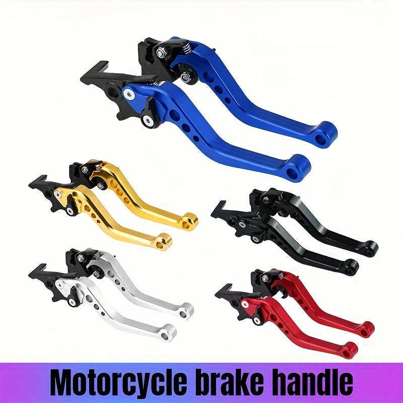 Adjustable Aluminum Alloy Motorcycle Handlebar Off-Road Bikes Clutch Brake Horn