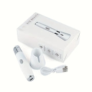 Portable Electric Heated Eye Massager with USB Rechargeable Lithium Battery for Face and Eye Relaxation