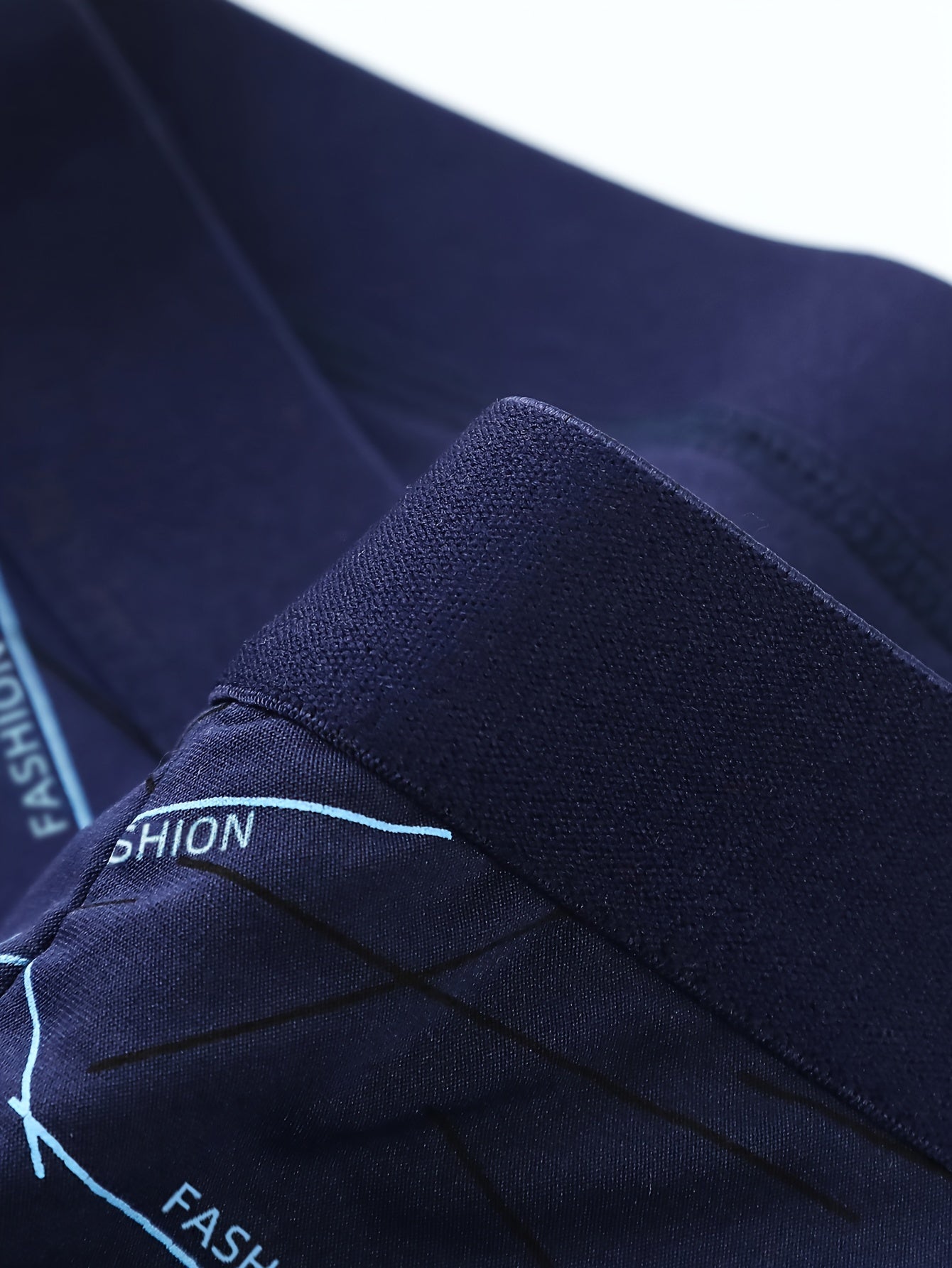 Men's Boxer Shorts Geometric Pattern Polyester Spandex Loose Fit Casual