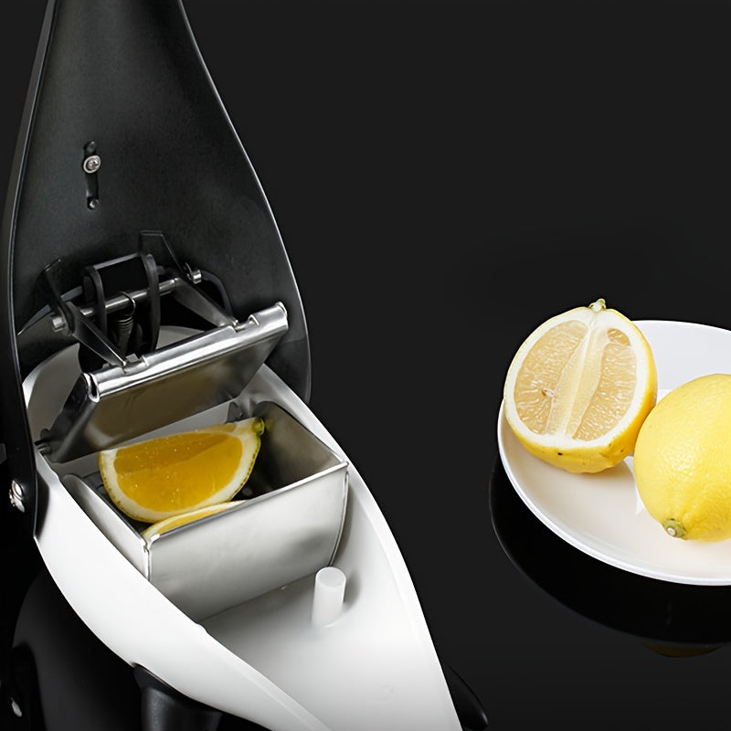Handheld Fruit Press Stainless Steel Citrus Juicer for Lemon Orange Vegetable Extraction