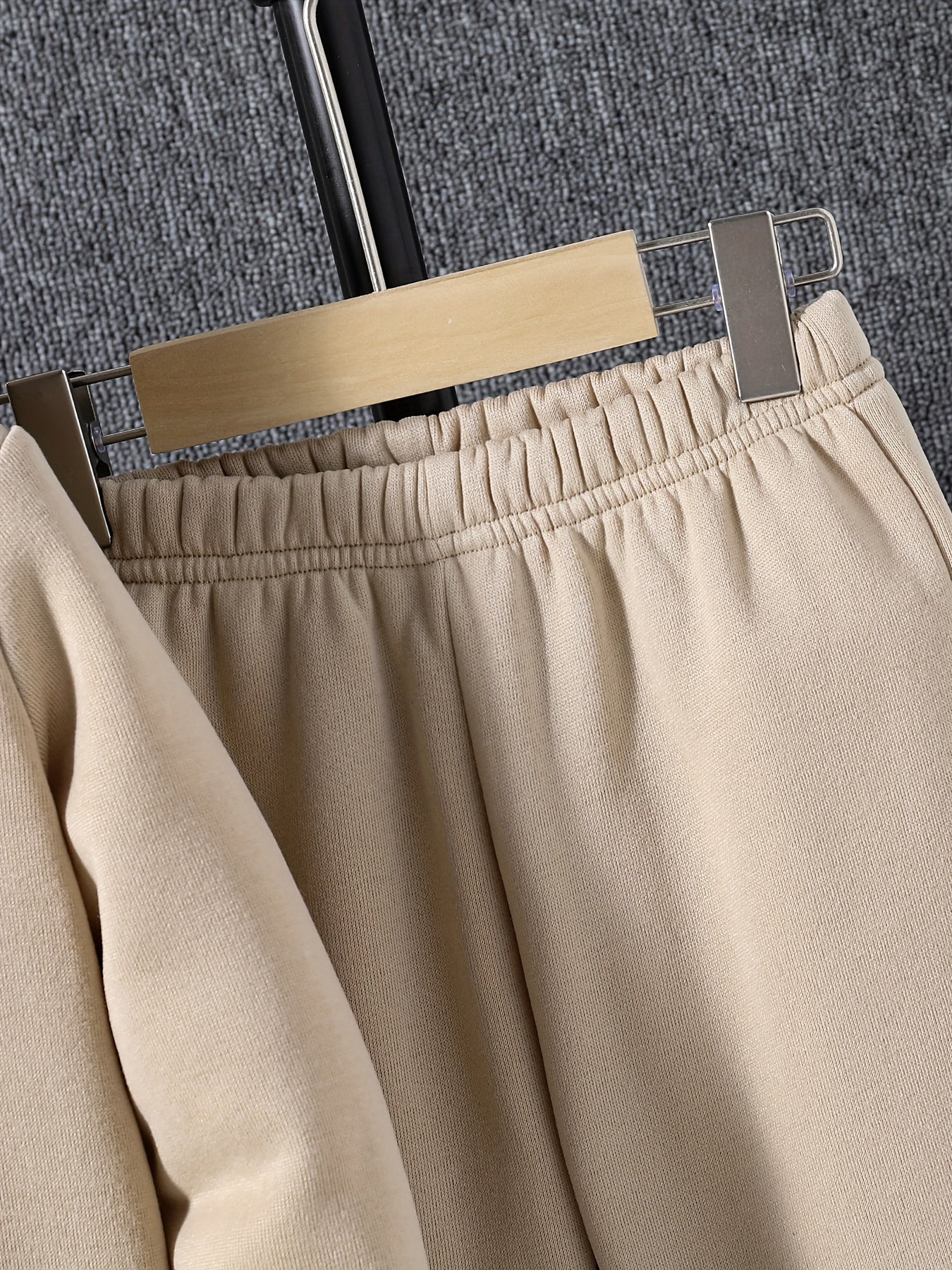 Boy's Casual Co-ord Set Long Sleeve Hoodie and Jogger Pants Fall Spring Kids