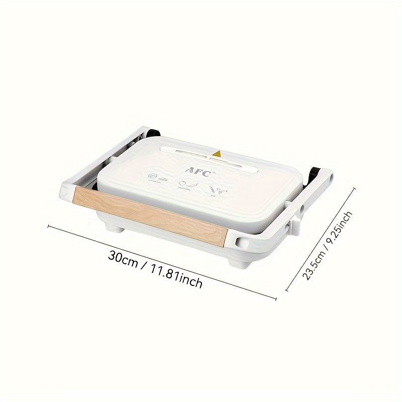 Uy uchun elektr bifshteks griddle, temir korpusli, avtomatik ishlash, 220V-240V, Evropa rozetkasi.