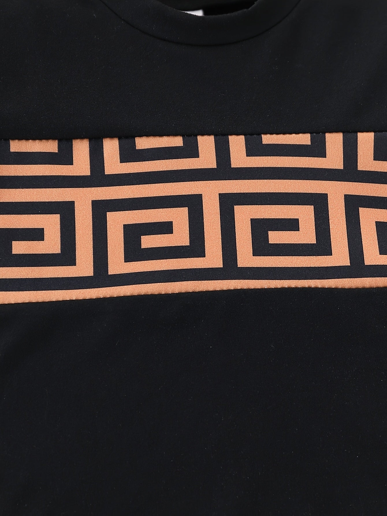 Yigitlar yozgi to'plami 4-chiqishli geometrik bosma kundalik bolalar kiyimlari 0-3 yosh