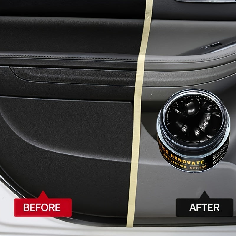Auto Plastic Restoration Wax Crystal Clear Coating for Interior and Exterior