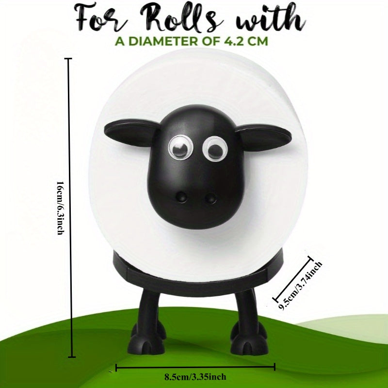 Cute Sheep Toilet Paper Holder for Bathroom Decor