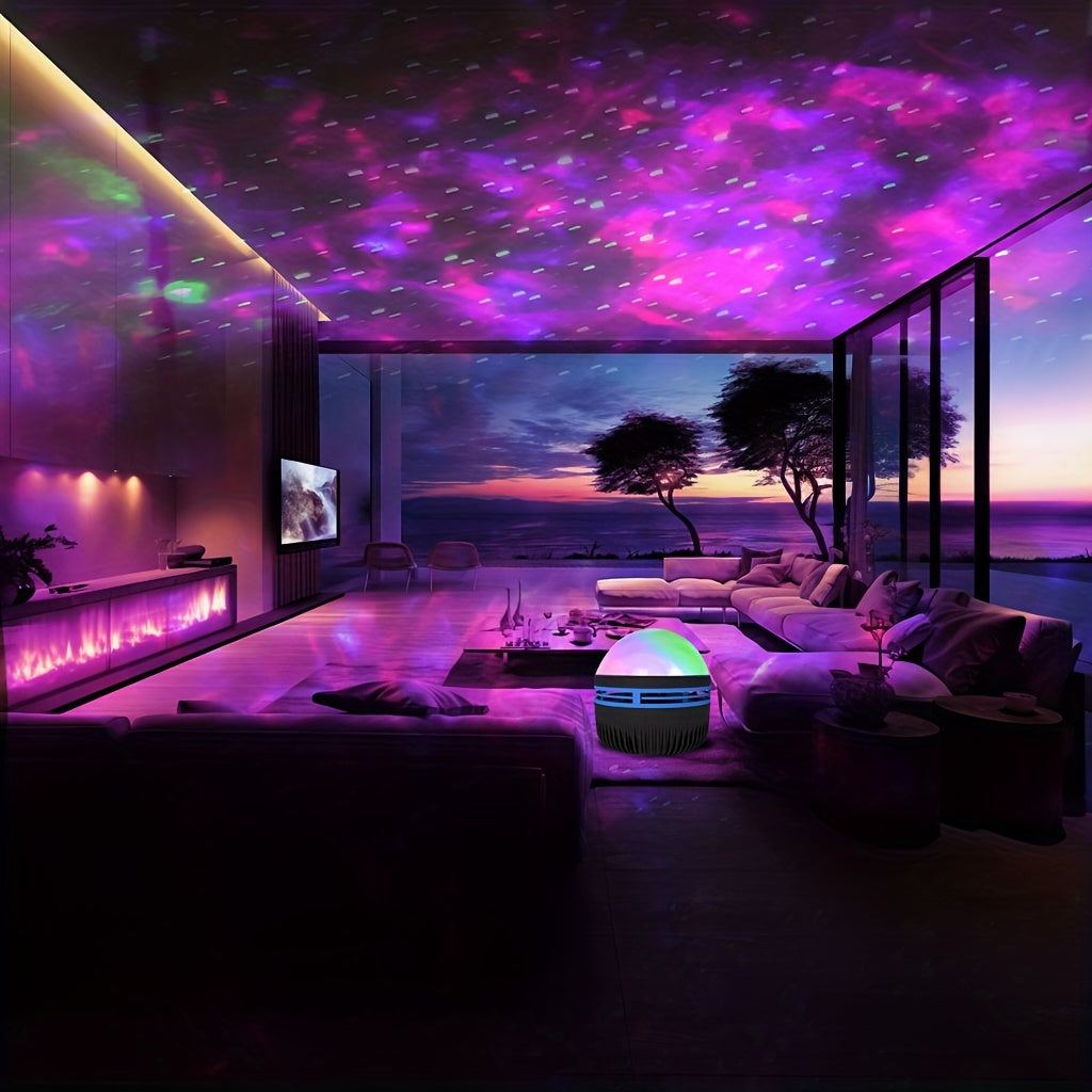 Aurora Lights Projector Night Light with Remote Control for Bedroom Office Gaming Room