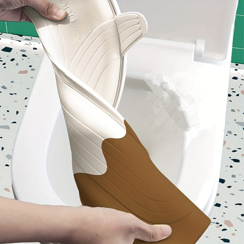 Waterproof Bathroom Mat with Anti-Slip Backing, EVA Foam, Reusable and Easy to Clean