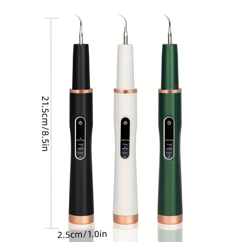 Limpiador de dientes eléctrico ultrasónico para adultos, recargable, eliminación de sarro y blanqueamiento