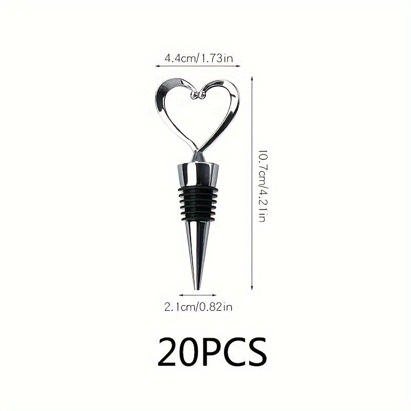 Red Wine Bottle Stopper Zinc Alloy Durable Barware Accessory