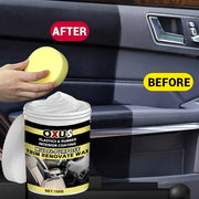 Крем для ухода за интерьером для пластика и кожи черный 150 г