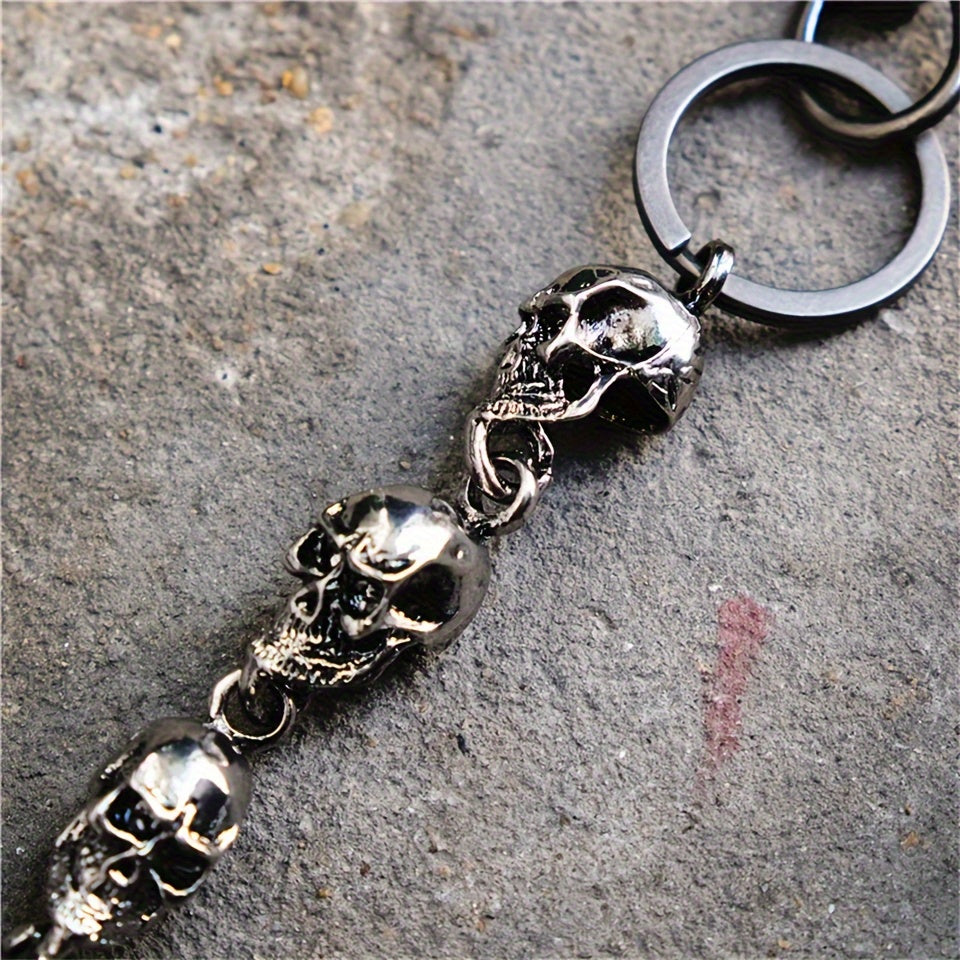 Men's Gothic Skull Waist Chain Hip Hop Accessory for Pants Halloween Party