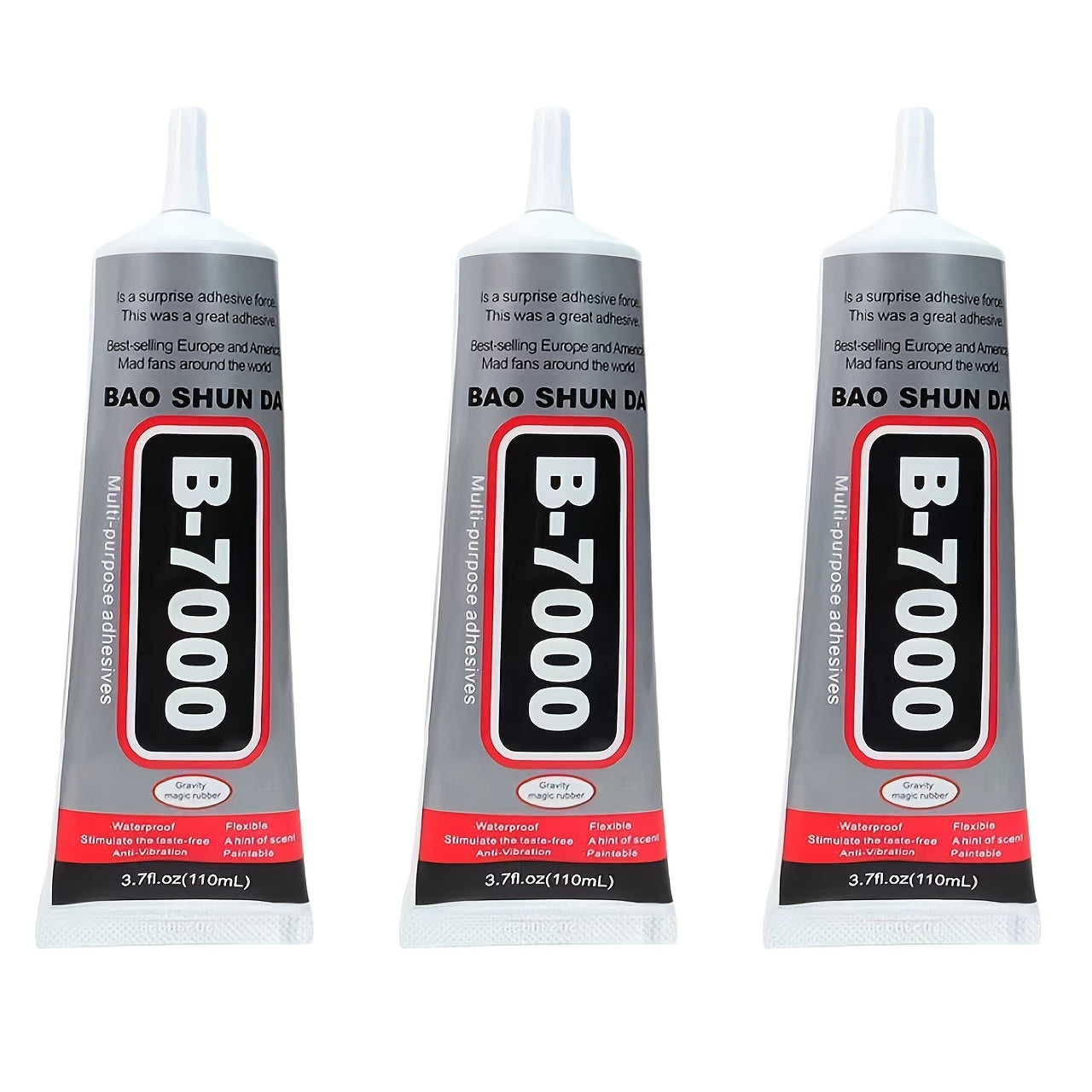 Versatile Craft Glue for Jewelry, Phone Screens, Fabrics, Metals and Plastics