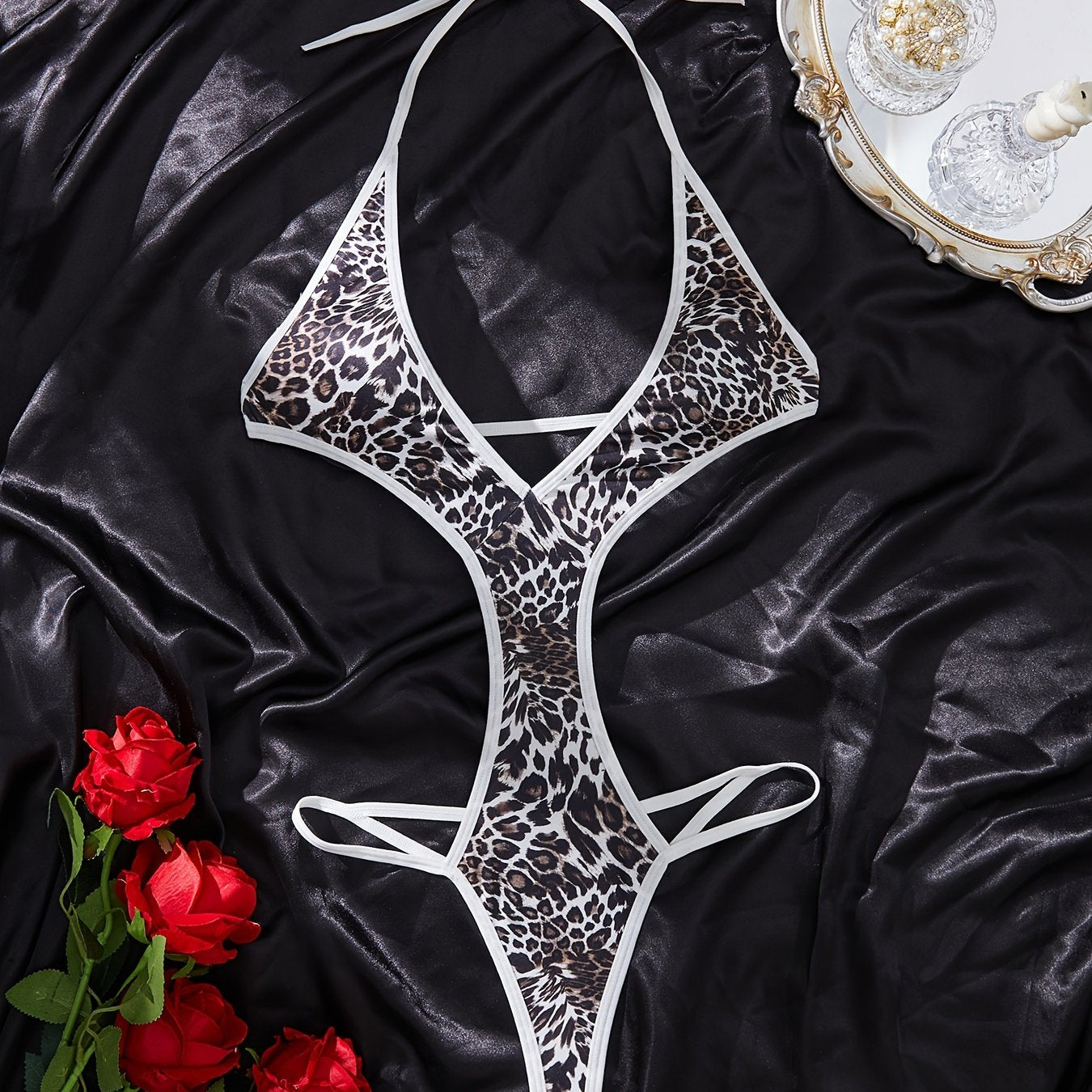 Women’s Open-Back Bodysuit Lingerie-Free Stylish Sexy Underwear-Free