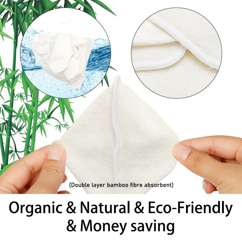 Baby Bath Towel Set with 2 Muslin Washcloths for Newborns and Infants Reusable Soft