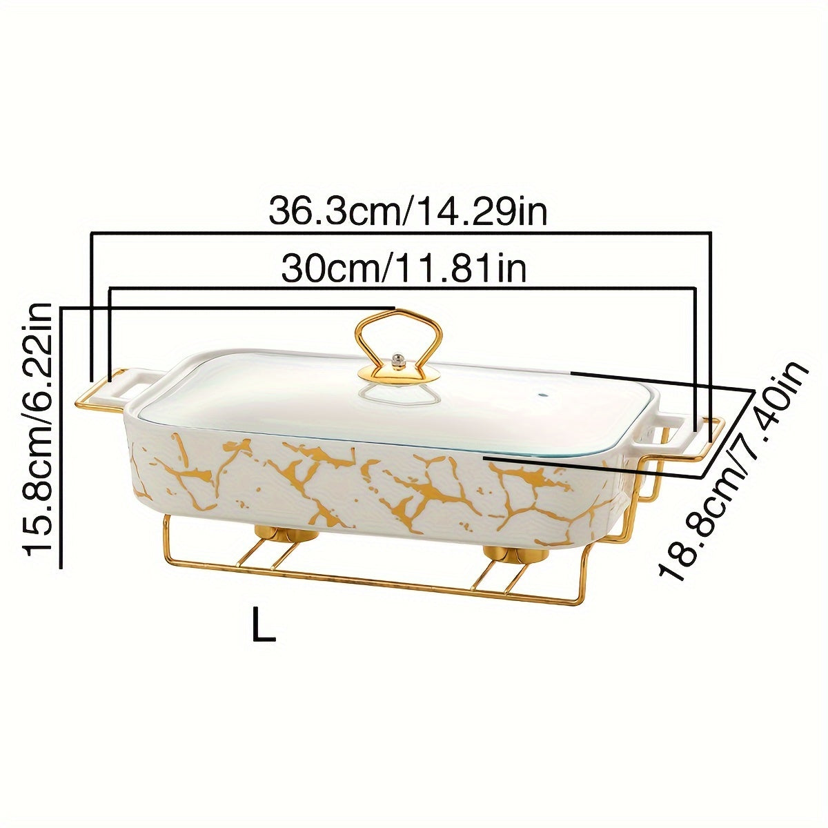 Festive Ceramic Dinnerware Set for Christmas with Soup and Griddle Pots Serving Plates