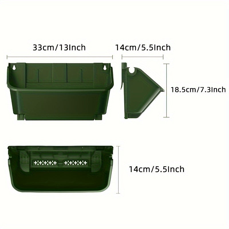 30 dona devorga o'rnatiladigan gul idishlari ichki va tashqi foydalanish uchun vertikal qavatli plastik o'simliklar uchun tutqichlar