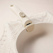 Juego de 5 piezas de utensilios de cocina de aluminio con mangos removibles aptos para horno hasta 842°F