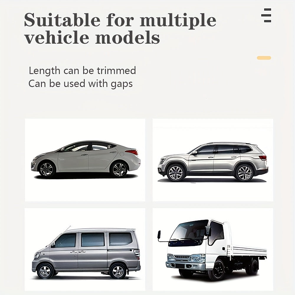 Universal Car Sealing Strip Double-Layer Waterproof Noise Reduction Door Edge Guard