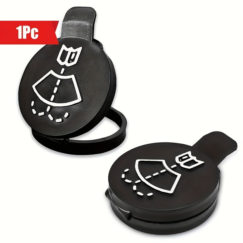 Universal Black Plastic Washer Fluid Reservoir Cap Replacement for Cars