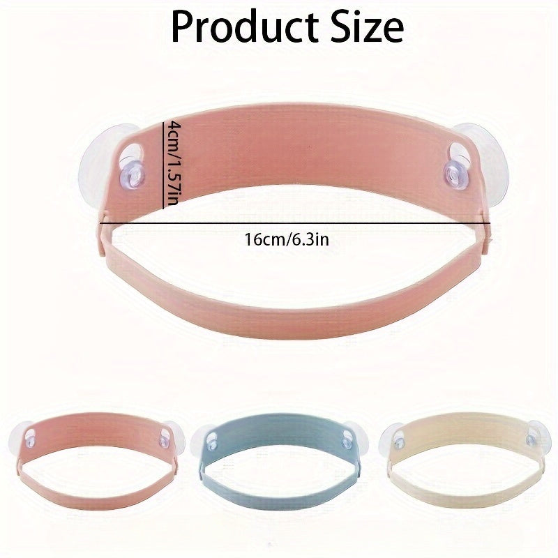 Kitchen Sink Silicone Garbage Bag Holder No-Adhesive Trash Clamp Organizer