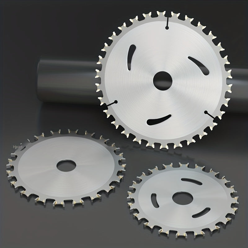 Dual-Direction Carbide Woodworking Saw Blade High Manganese Steel Sharp Teeth Circular Saw