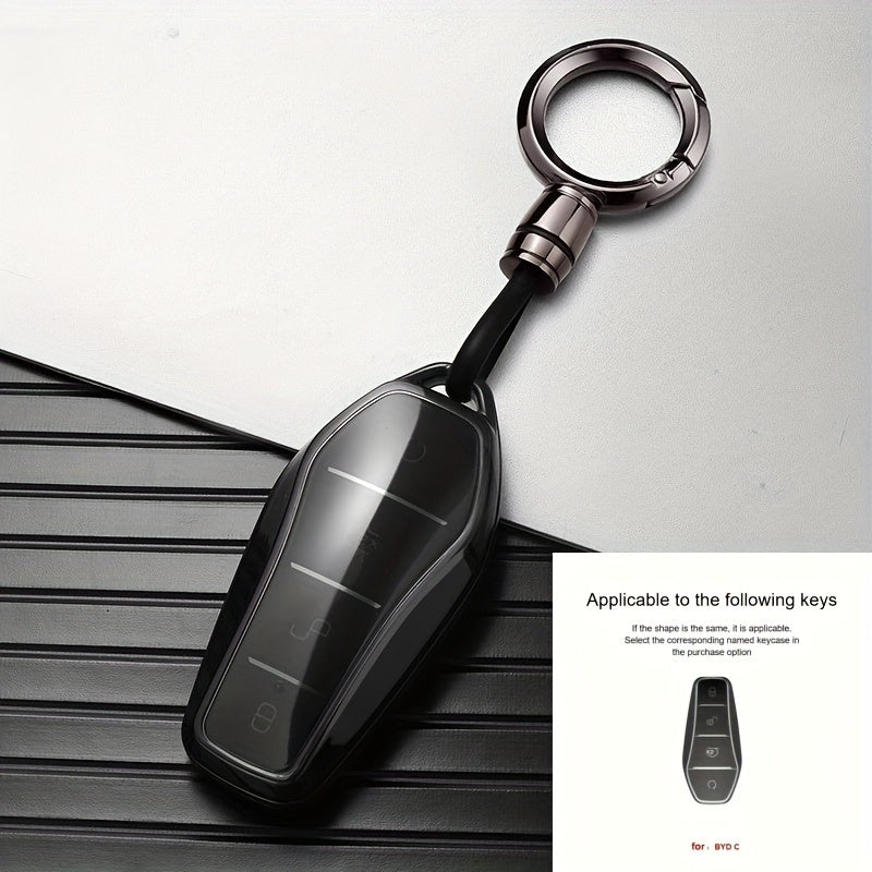 Unisex TPU kalitfob qopqog'i elektr avtomobil modellari uchun, yupqa, bardoshli himoya