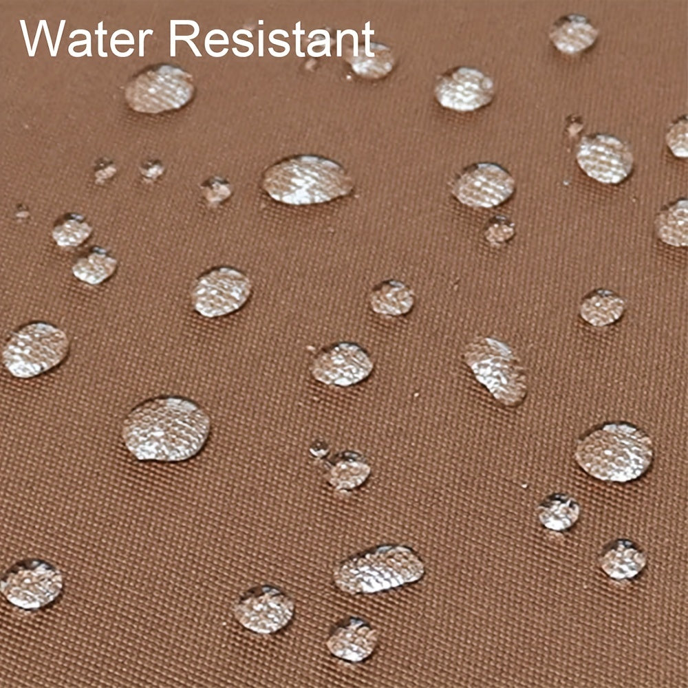 Outdoor Fabric High Back Chair Covers Set of 2