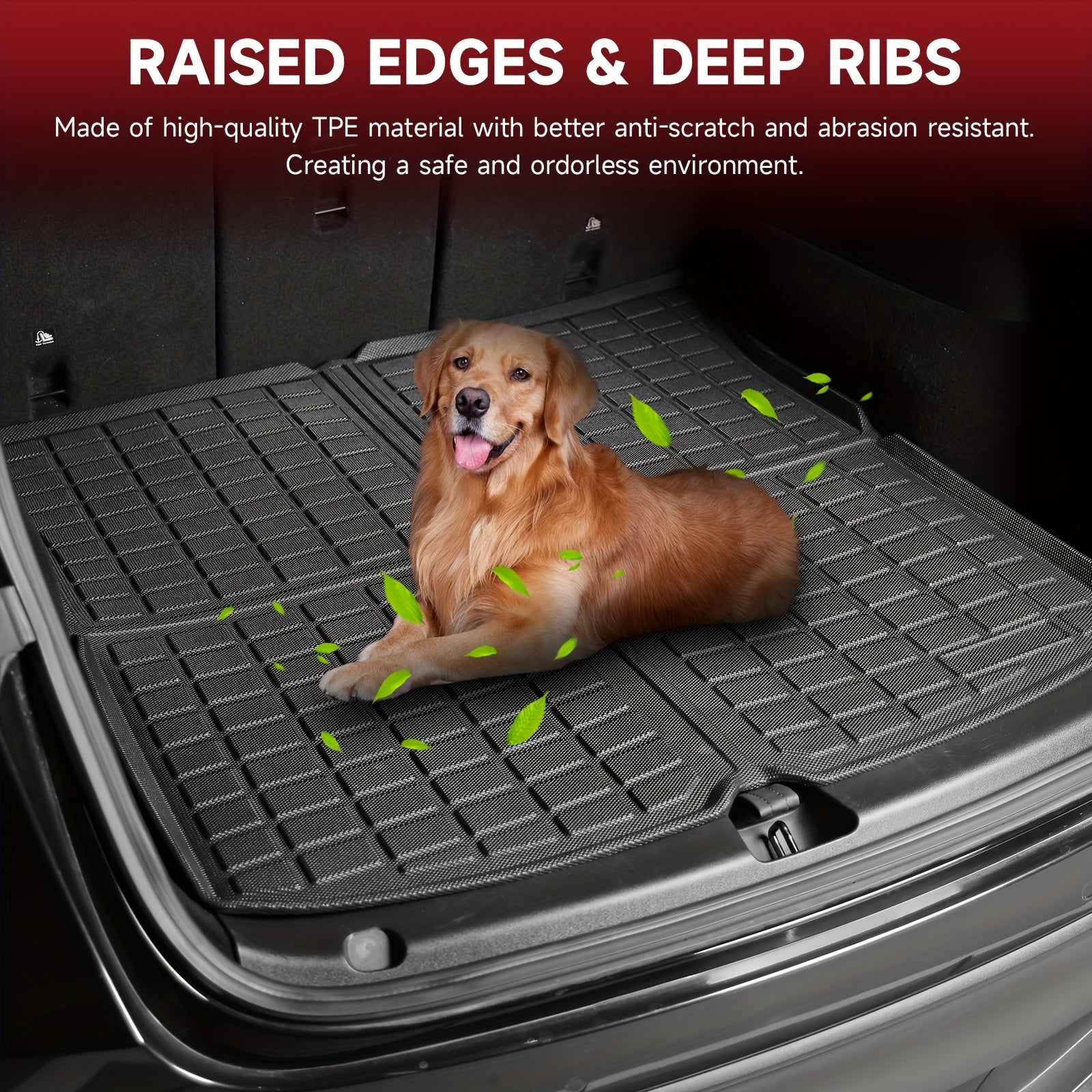 Barcha ob-havo uchun TPE pol matolari Tesla Model Y 2020-2023 yukxalta qoplamasi 6 ta paket