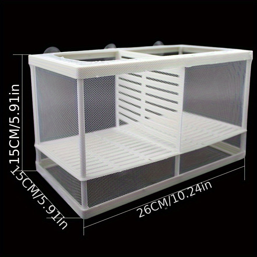 Transparent Plastic Aquarium Fish Breeder Box for Egg Hatching and Incubation