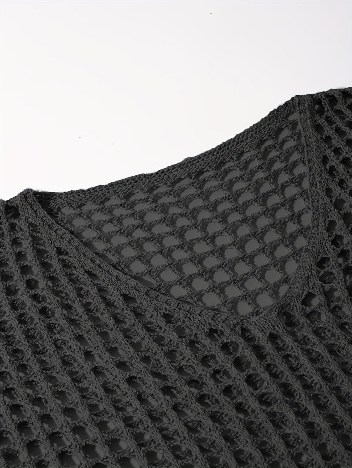 Plus Size Women's V-Neck Blouse Semi-Sheer Summer Top with Stretch Orange