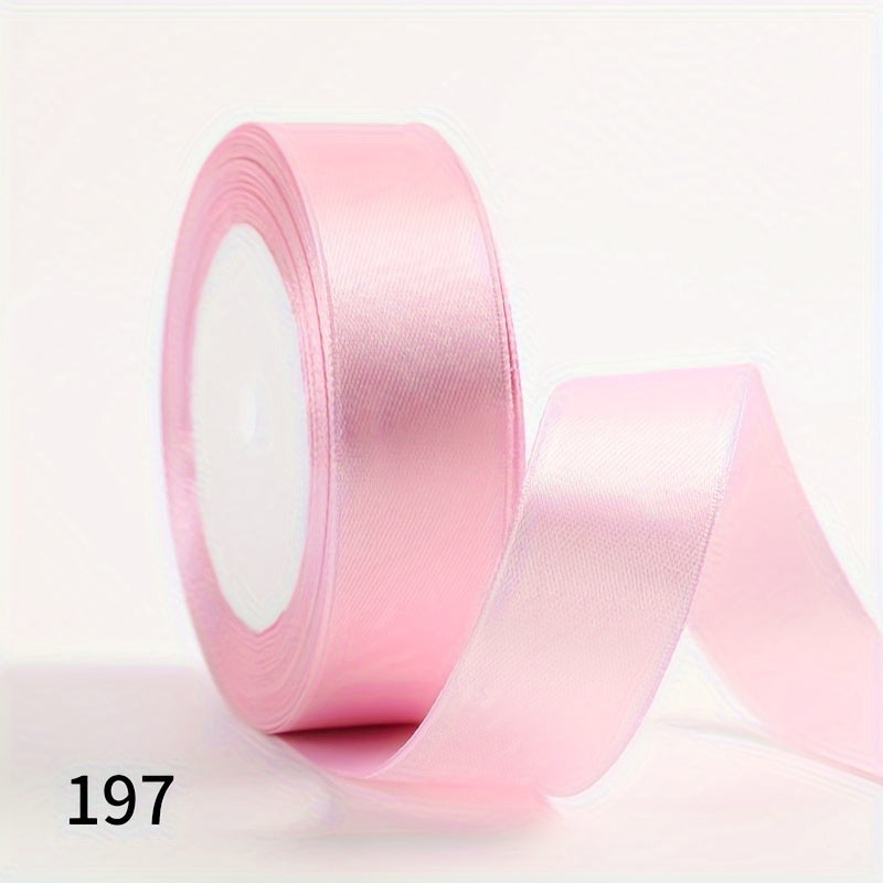 Satin Ribbon 2.5cm Wide 25 Yards Long for Gift Wrapping Wedding Decoration