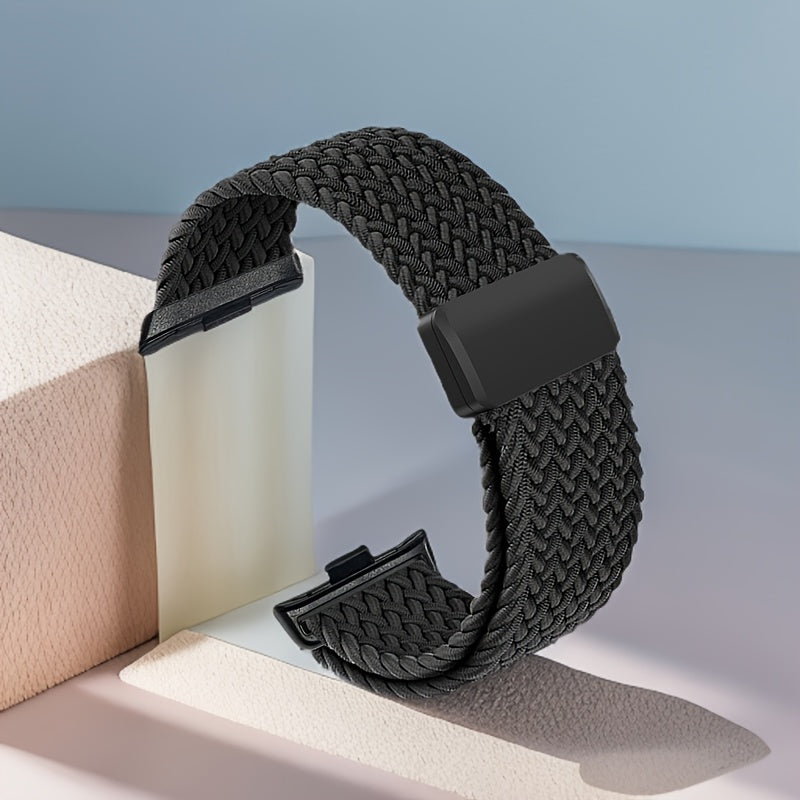 Polyamide Woven Loop Smartwatch Band with Magnetic Buckle for Xiaomi Redmi Watch 4 5 8 Pro 9 Pro