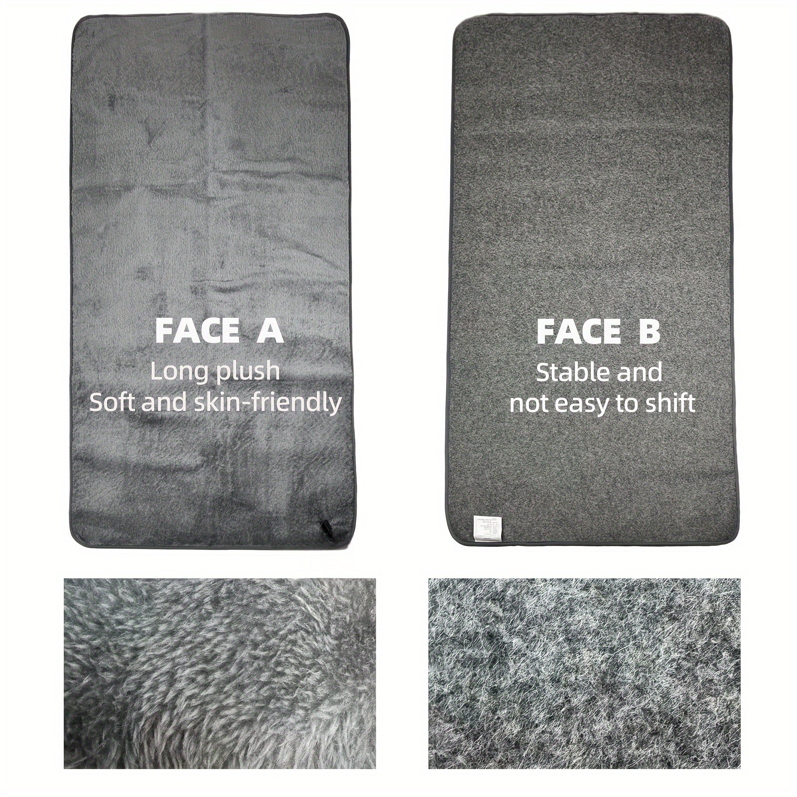 Car Heated Blanket 12V Electric SUV RV Camping with 9-Speed Temperature